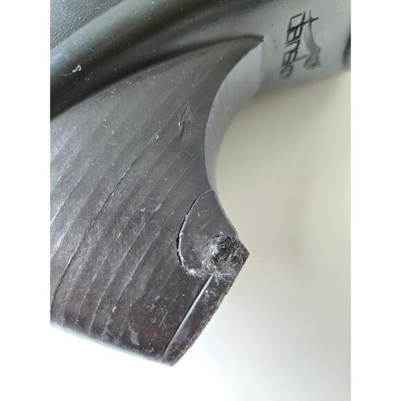 Dansko Risa Tall Leather Low Heel Black Riding Knee High Boots FLAW Womens Sz 39 - Picture 16 of 16